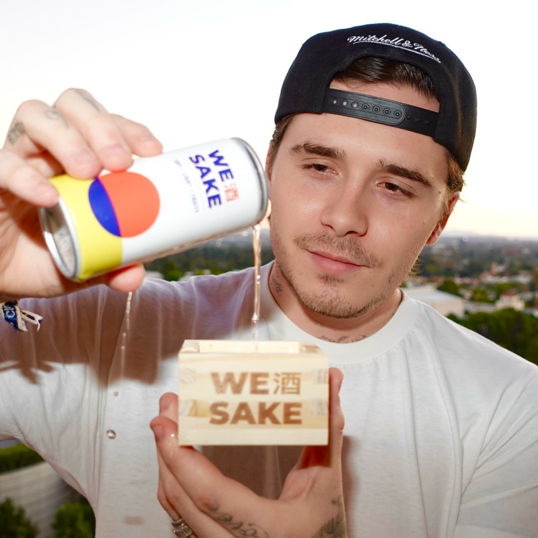 Brooklyn Beckham with WESAKE